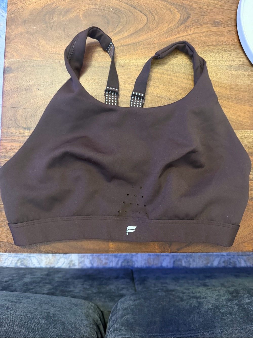 Fabletics Chocolate Brown Sports Bra